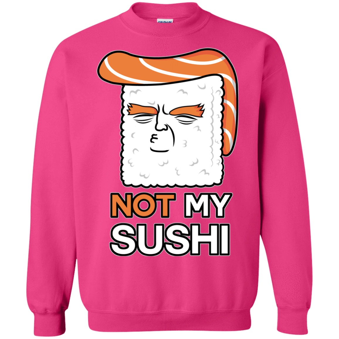 Sweatshirts Heliconia / S Not My Sushi Crewneck Sweatshirt