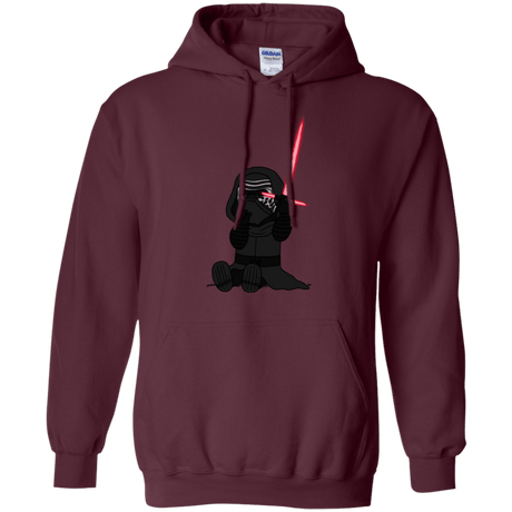 Sweatshirts Maroon / S Not Secure Sword Pullover Hoodie