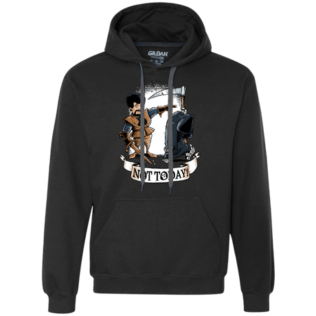 Sweatshirts Black / Small Not Today Premium Fleece Hoodie