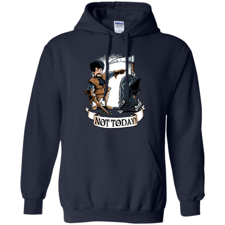 Sweatshirts Navy / Small Not Today Pullover Hoodie