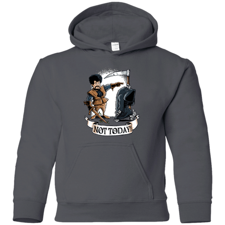 Sweatshirts Charcoal / YS Not Today Youth Hoodie