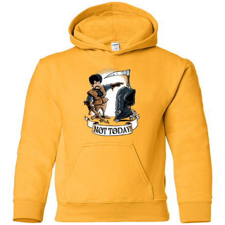 Sweatshirts Gold / YS Not Today Youth Hoodie