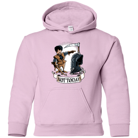 Sweatshirts Light Pink / YS Not Today Youth Hoodie