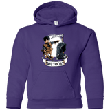 Sweatshirts Purple / YS Not Today Youth Hoodie