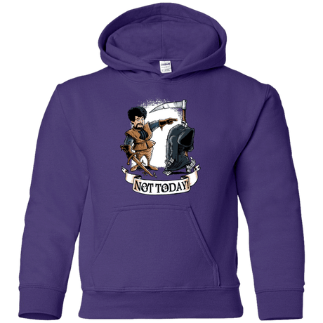 Sweatshirts Purple / YS Not Today Youth Hoodie
