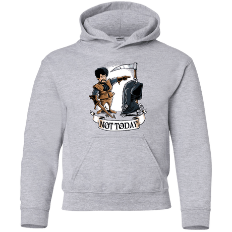 Sweatshirts Sport Grey / YS Not Today Youth Hoodie