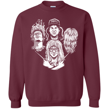 Sweatshirts Maroon / S Not Worthy Rhapsody Crewneck Sweatshirt