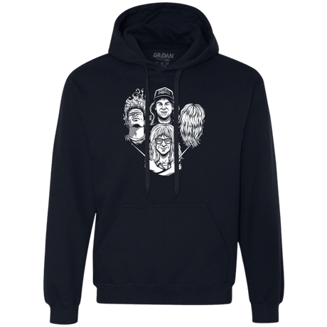 Sweatshirts Navy / S Not Worthy Rhapsody Premium Fleece Hoodie