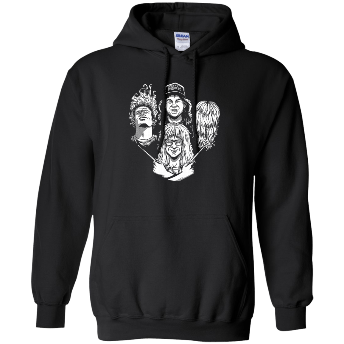 Sweatshirts Black / S Not Worthy Rhapsody Pullover Hoodie