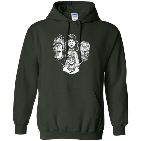 Sweatshirts Forest Green / S Not Worthy Rhapsody Pullover Hoodie