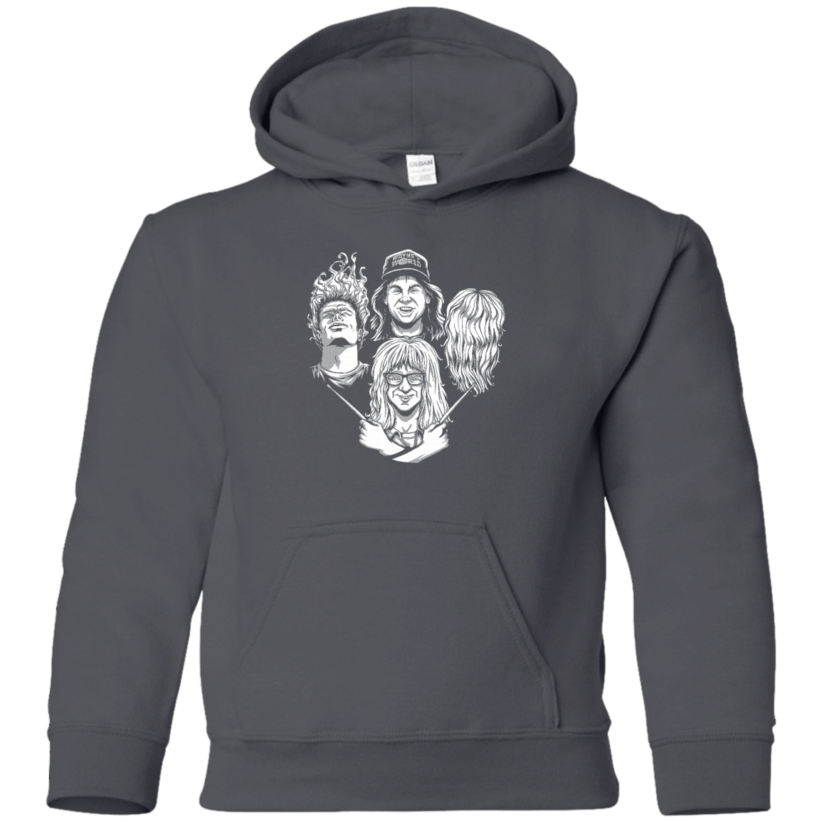 Sweatshirts Charcoal / YS Not Worthy Rhapsody Youth Hoodie