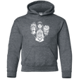 Sweatshirts Dark Heather / YS Not Worthy Rhapsody Youth Hoodie