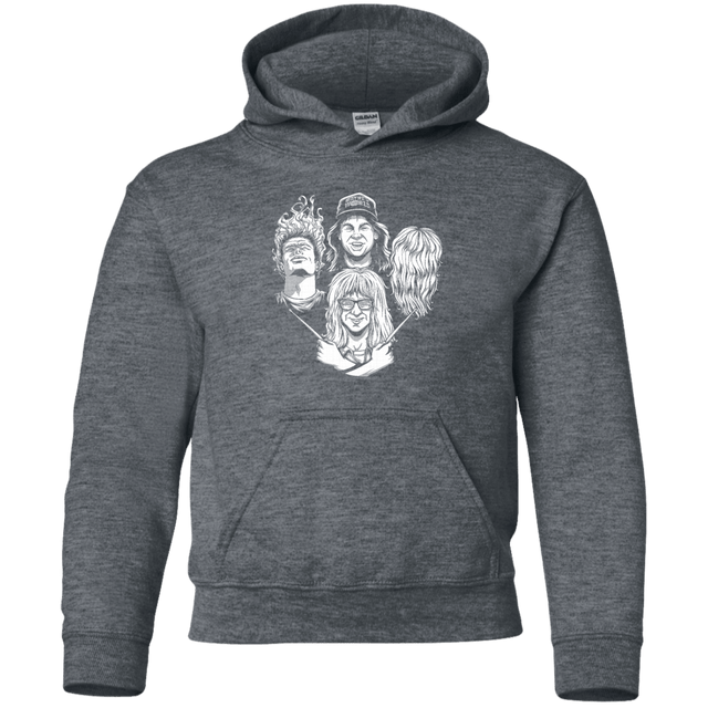Sweatshirts Dark Heather / YS Not Worthy Rhapsody Youth Hoodie