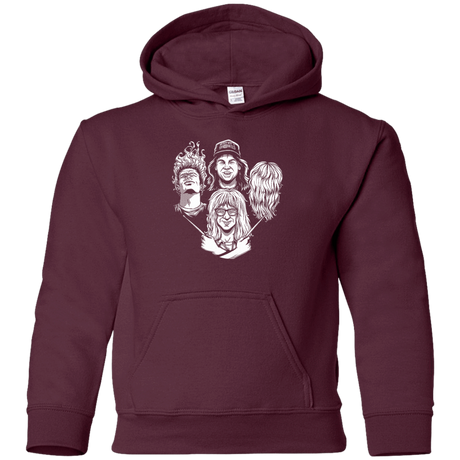 Sweatshirts Maroon / YS Not Worthy Rhapsody Youth Hoodie