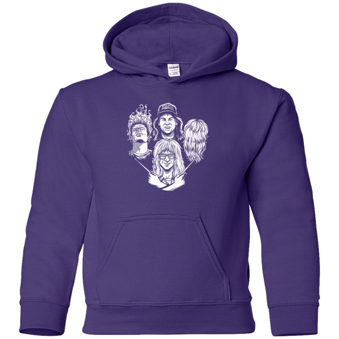 Sweatshirts Purple / YS Not Worthy Rhapsody Youth Hoodie