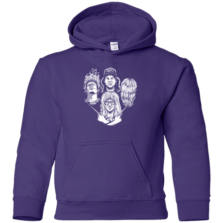 Sweatshirts Purple / YS Not Worthy Rhapsody Youth Hoodie