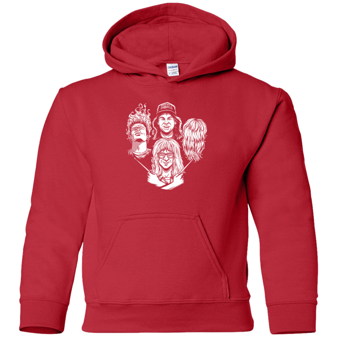 Sweatshirts Red / YS Not Worthy Rhapsody Youth Hoodie