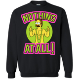 Sweatshirts Black / S Nothing At All Crewneck Sweatshirt