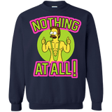 Sweatshirts Navy / S Nothing At All Crewneck Sweatshirt