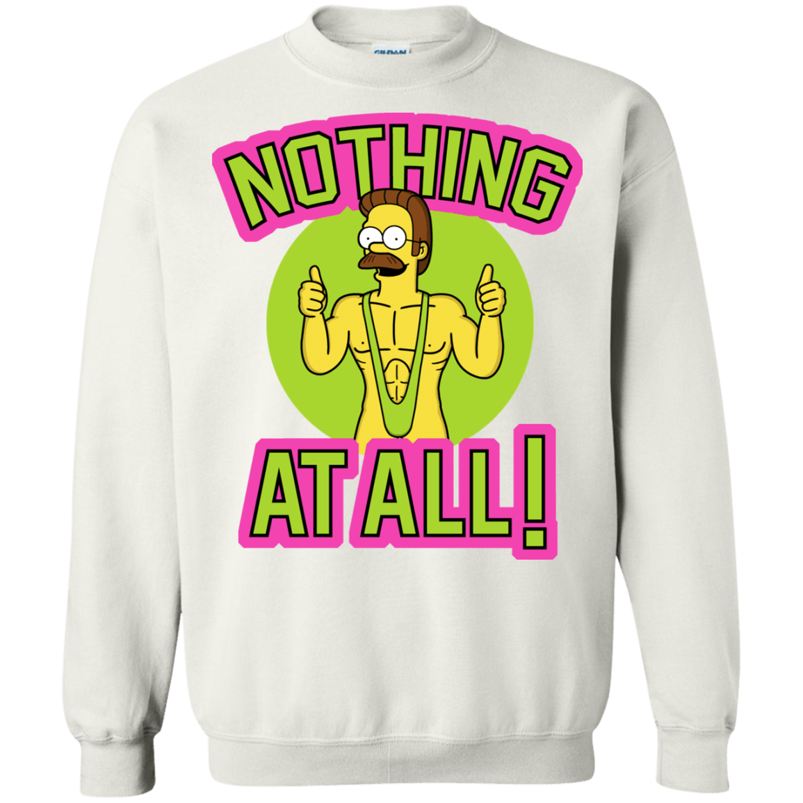 Sweatshirts White / S Nothing At All Crewneck Sweatshirt