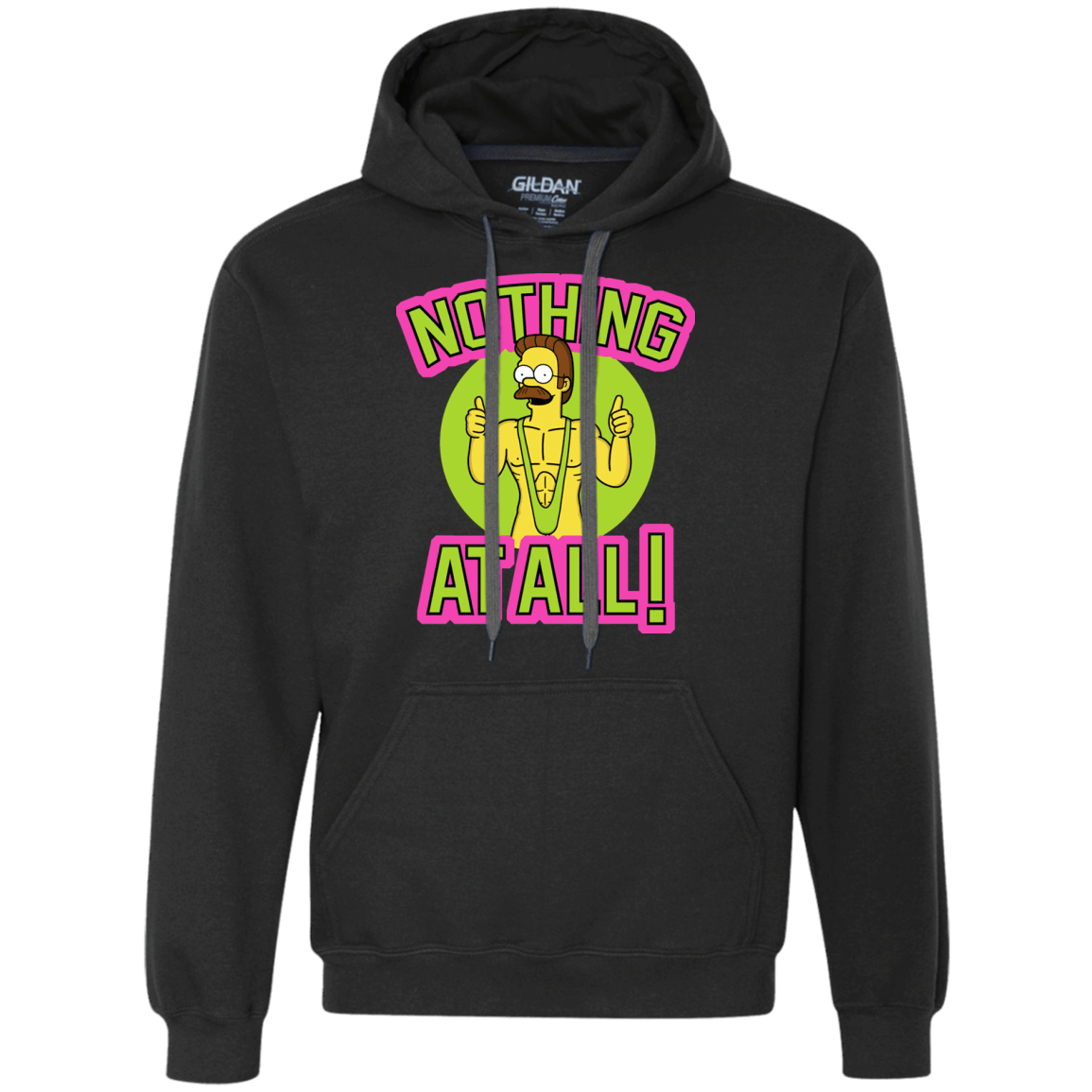 Sweatshirts Black / S Nothing At All Premium Fleece Hoodie