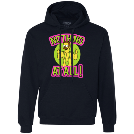 Sweatshirts Navy / S Nothing At All Premium Fleece Hoodie