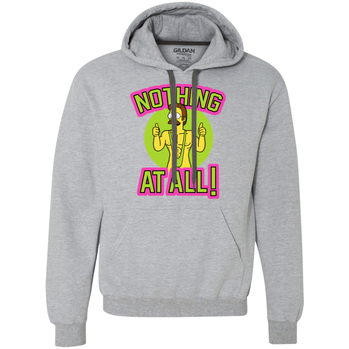 Sweatshirts Sport Grey / S Nothing At All Premium Fleece Hoodie