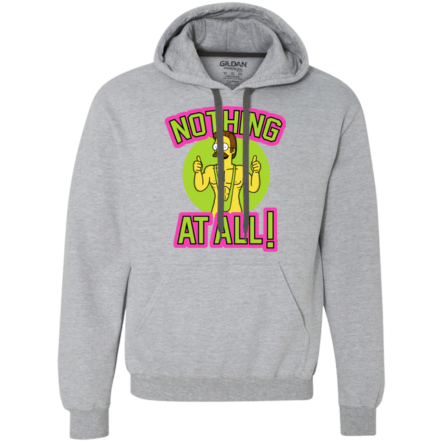 Sweatshirts Sport Grey / S Nothing At All Premium Fleece Hoodie