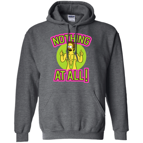 Sweatshirts Dark Heather / S Nothing At All Pullover Hoodie