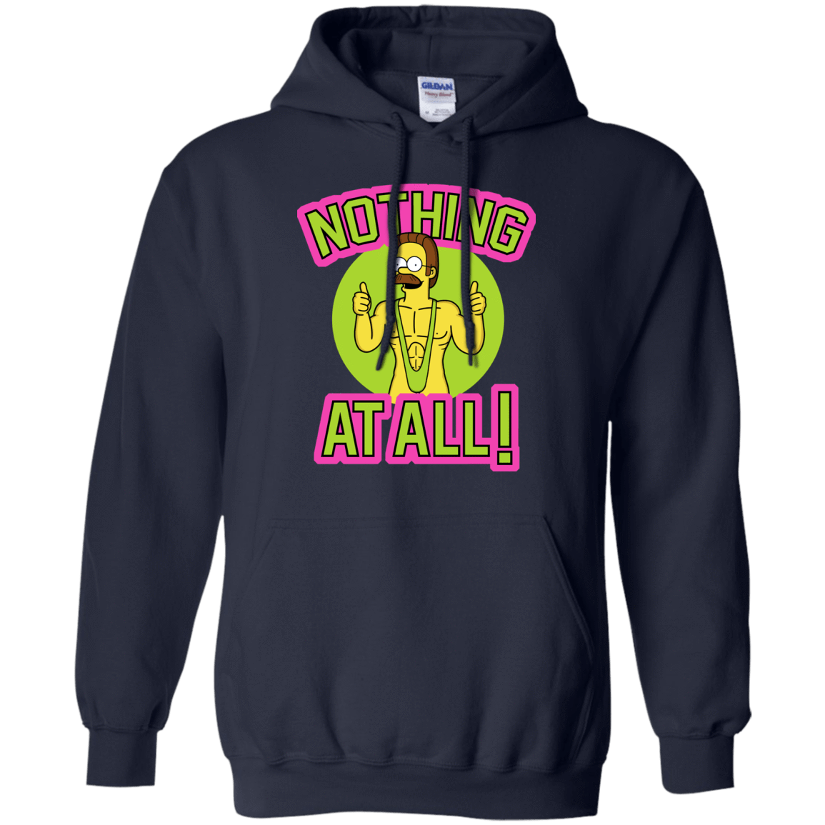 Sweatshirts Navy / S Nothing At All Pullover Hoodie