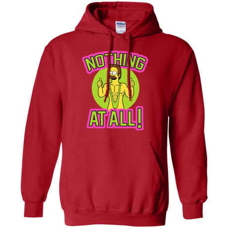 Sweatshirts Red / S Nothing At All Pullover Hoodie