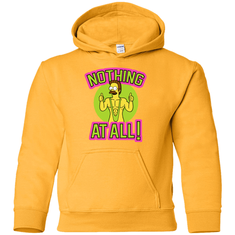 Sweatshirts Gold / YS Nothing At All Youth Hoodie