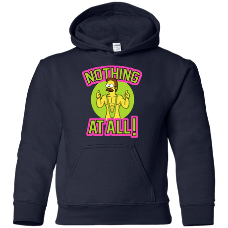 Sweatshirts Navy / YS Nothing At All Youth Hoodie