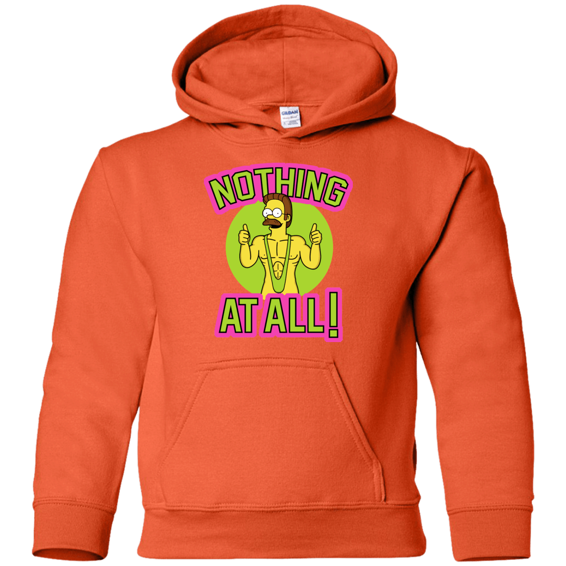 Sweatshirts Orange / YS Nothing At All Youth Hoodie