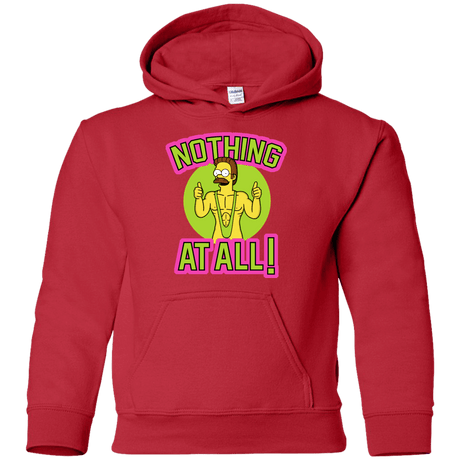 Sweatshirts Red / YS Nothing At All Youth Hoodie