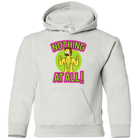 Sweatshirts White / YS Nothing At All Youth Hoodie