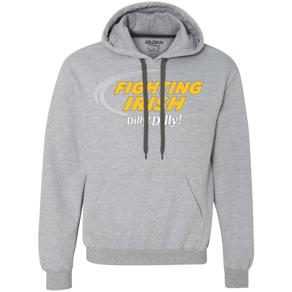 Sweatshirts Sport Grey / Small Notre Dame Dilly Dilly Premium Fleece Hoodie
