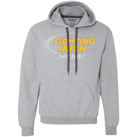 Sweatshirts Sport Grey / Small Notre Dame Dilly Dilly Premium Fleece Hoodie
