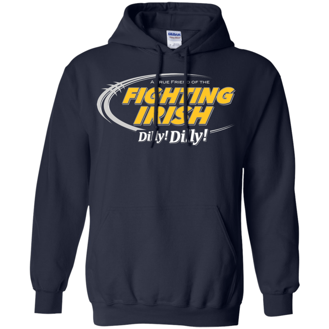 Sweatshirts Navy / Small Notre Dame Dilly Dilly Pullover Hoodie