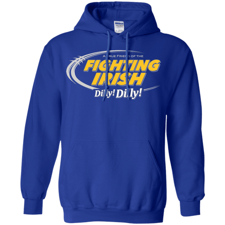 Sweatshirts Royal / Small Notre Dame Dilly Dilly Pullover Hoodie