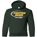Sweatshirts Forest Green / YS Notre Dame Dilly Dilly Youth Hoodie