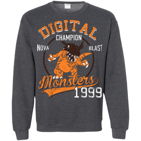 Sweatshirts Dark Heather / Small Nova Blast Crewneck Sweatshirt