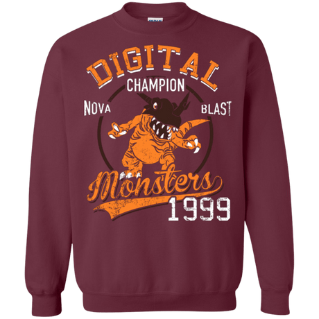 Sweatshirts Maroon / Small Nova Blast Crewneck Sweatshirt