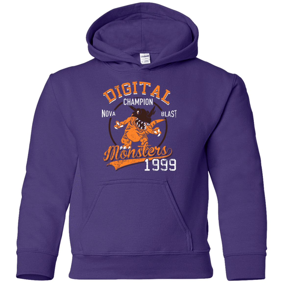 Sweatshirts Purple / YS Nova Blast Youth Hoodie