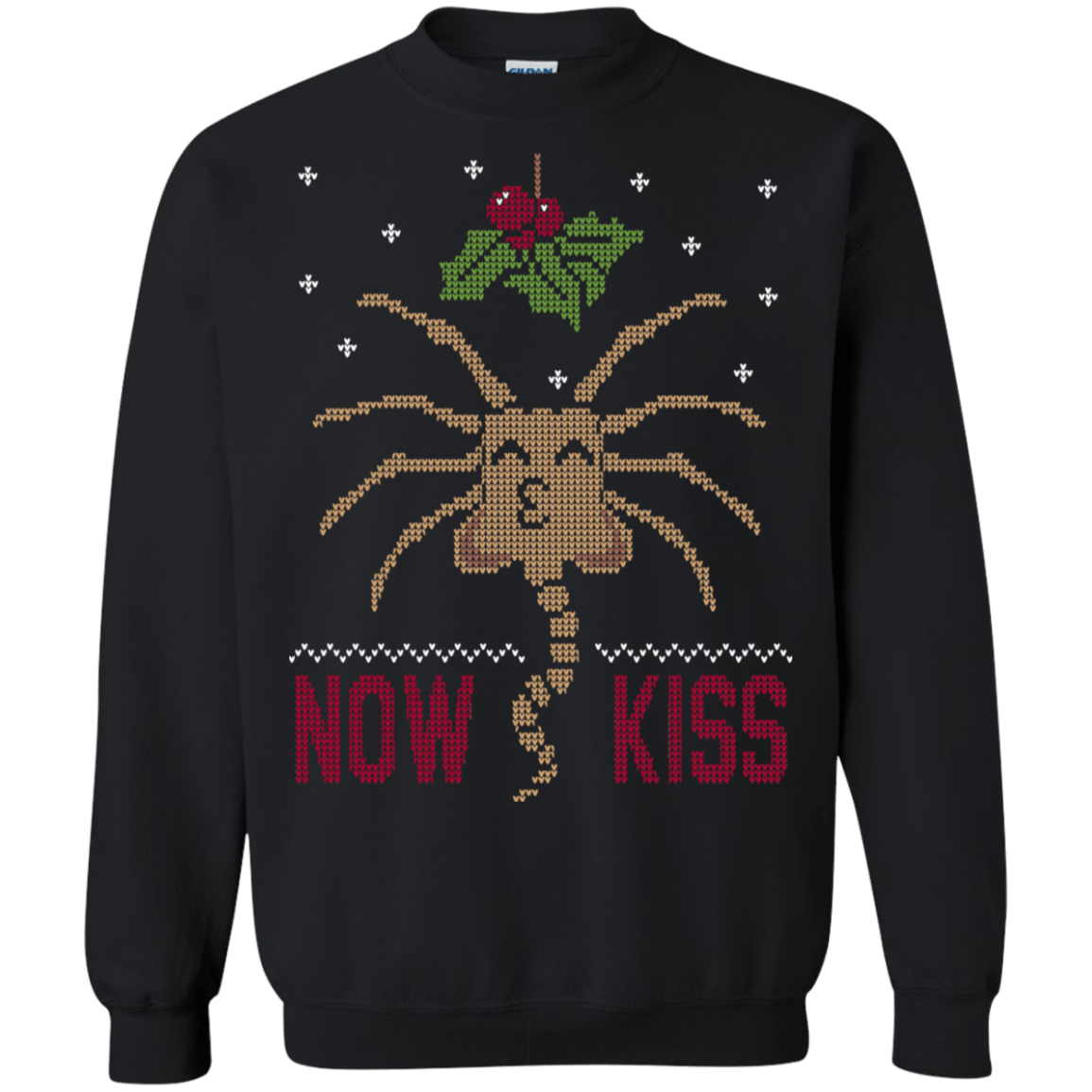 Sweatshirts Black / S Now Kiss Crewneck Sweatshirt