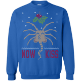 Sweatshirts Royal / S Now Kiss Crewneck Sweatshirt