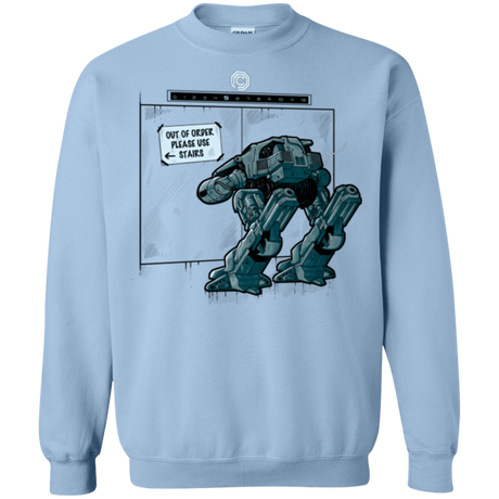 Sweatshirts Light Blue / Small NOW WHAT Crewneck Sweatshirt