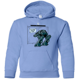 Sweatshirts Carolina Blue / YS NOW WHAT Youth Hoodie
