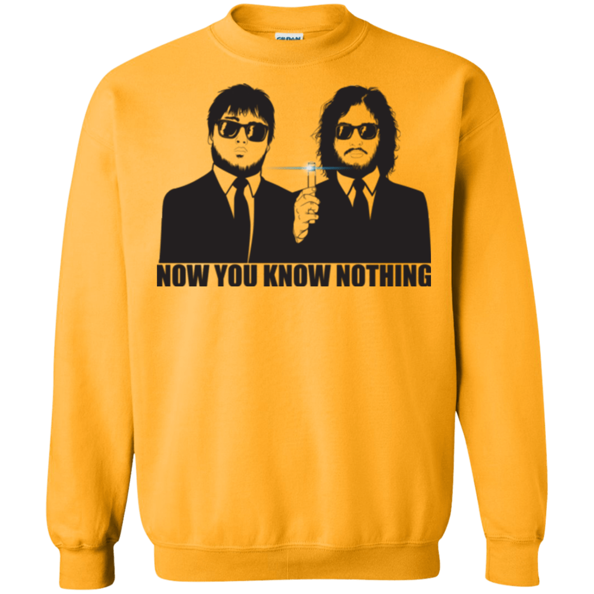 Sweatshirts Gold / Small NOW YOU KNOW NOTHING Crewneck Sweatshirt