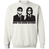 Sweatshirts White / Small NOW YOU KNOW NOTHING Crewneck Sweatshirt